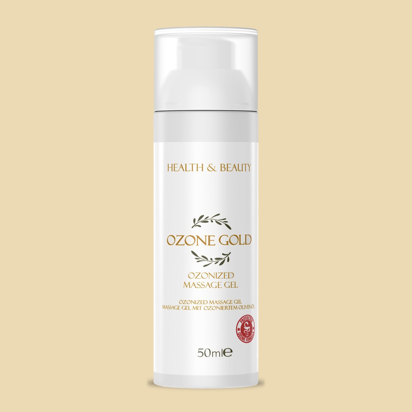 OZONE GOLD – OZONIZED MASSAGE GEL ОЗОНИРАН ГЕЛ ЗА МАСАЖА – 50ml