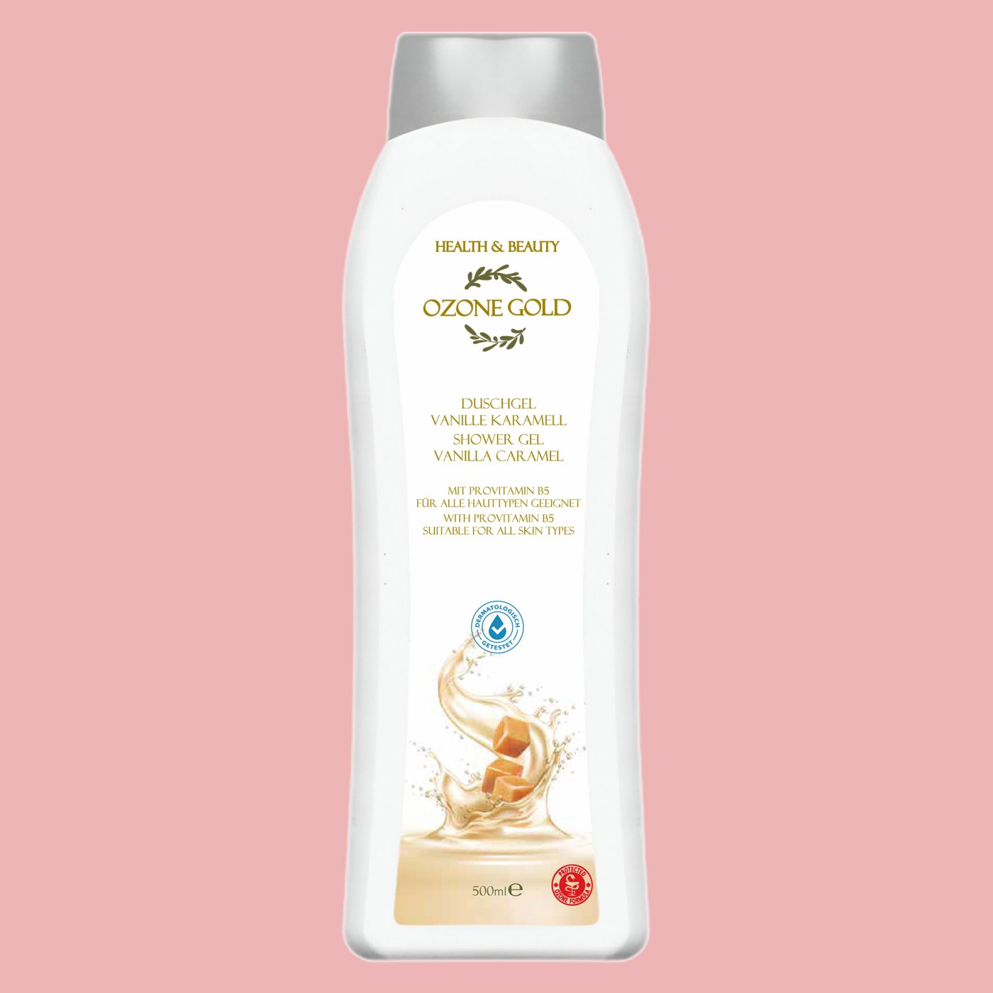 OZONE GOLD – ГЕЛ ЗА ТУШИРАЊЕ ВАНИЛА-КАРАМЕЛА