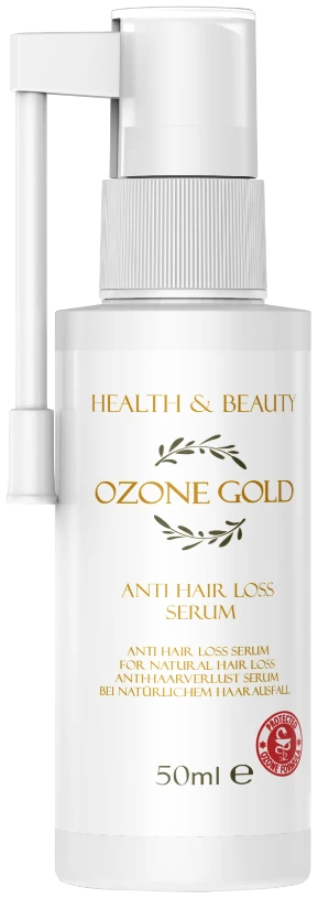 OZONE GOLD – ANTI HAIR LOSS SERUM СЕРУМ ПРОТИВ ЗАГУБА НА КОСА – 50ml